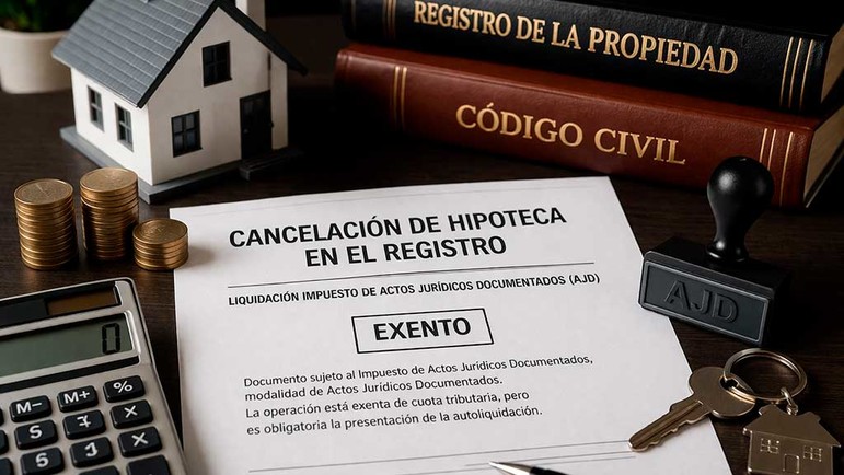 La cancelación de hipotecas