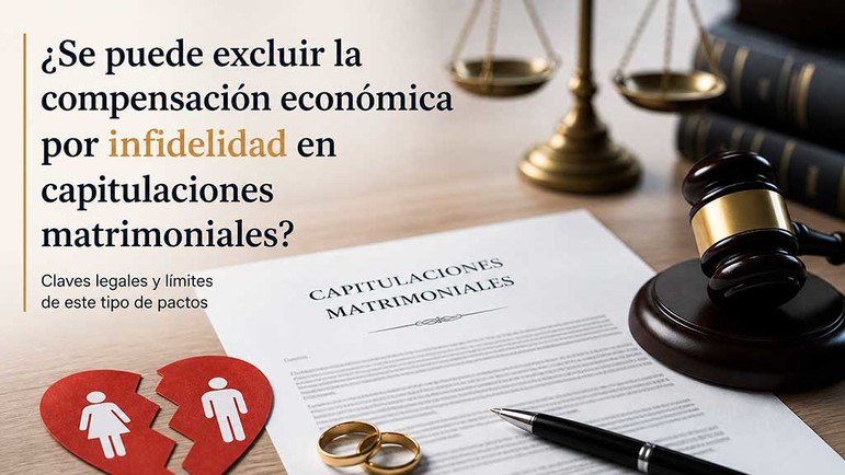 excluir la compensación económica por infidelidad