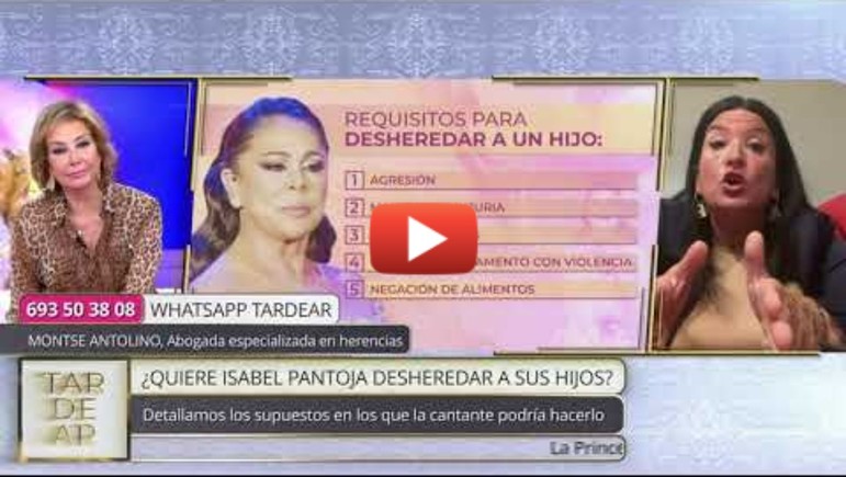 Participación de Montserrat Antolino en el programa TardeAR